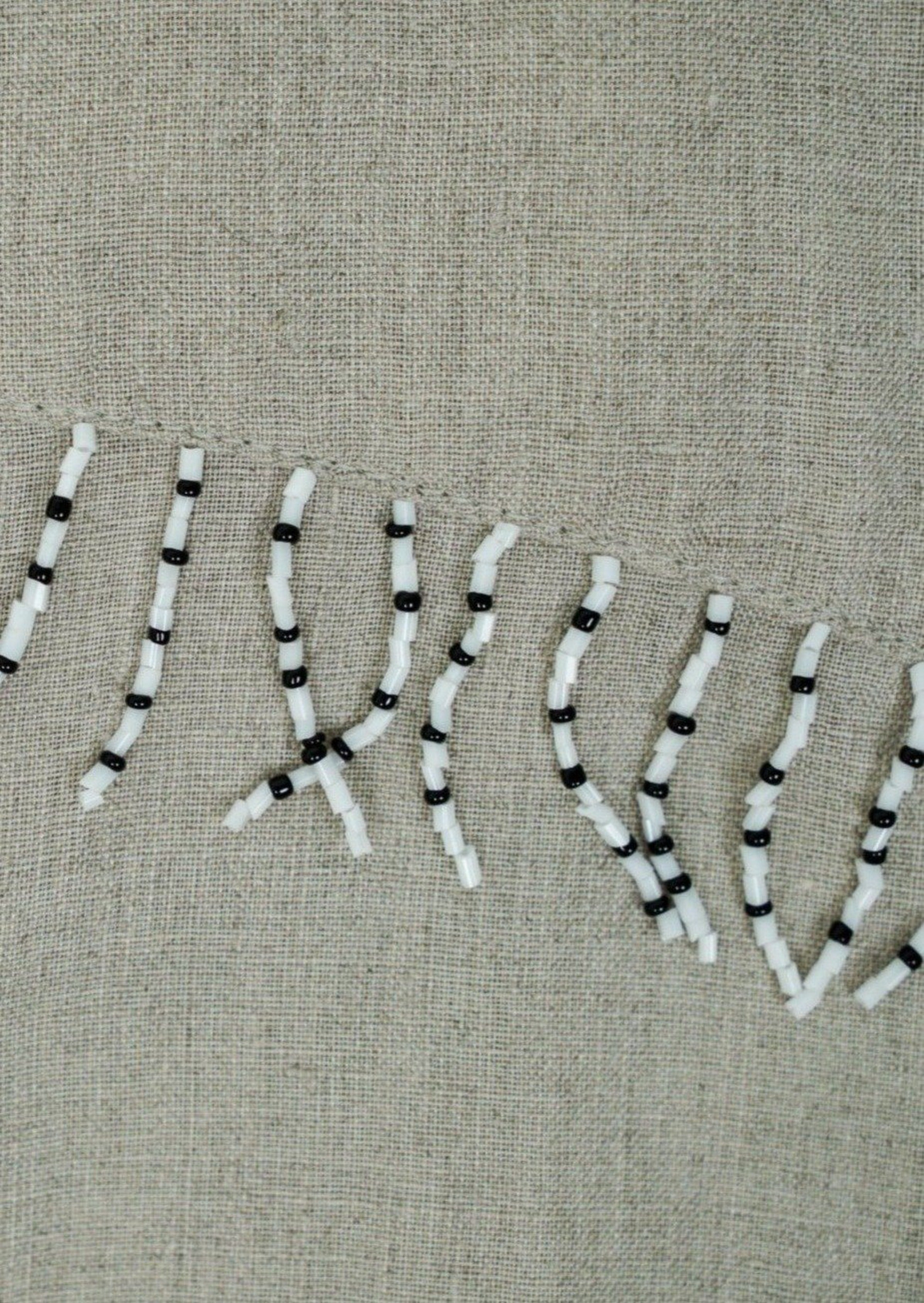 button-up top with hand beaded fringe, button ups, button down tops, women's linen tops for summer 2022, cool emerging designers, beach outfits for women 2022, vacation style ideas 2022, beach outfits for her, what to wear in nantucket, what to wear in the hamptons, coastal chic outfits, what to wear on vacation in st. barths