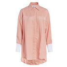 summer 2022 outfits for women, coastal granddaughter style, women's style ideas over 30, vacation outfits for women, nantucket outfits for women, clothing brands in nantucket, oversized button-ups for women, peach button down tops, oversized linen beach dress, how to wear a coverup, coverups for summer 2022, how to style an oversized linen dress, what to wear in nantucket, preppy button-up dresses 2022, western inspired beachy outfits